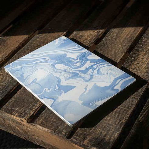 Blue Marbling Surface Laptop 2 Skin